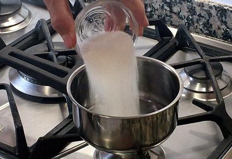 preparamos el jarabe