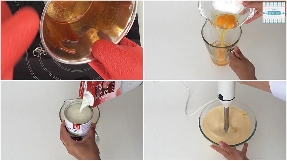 Receta de Flan de Huevo Casero paso a paso 1