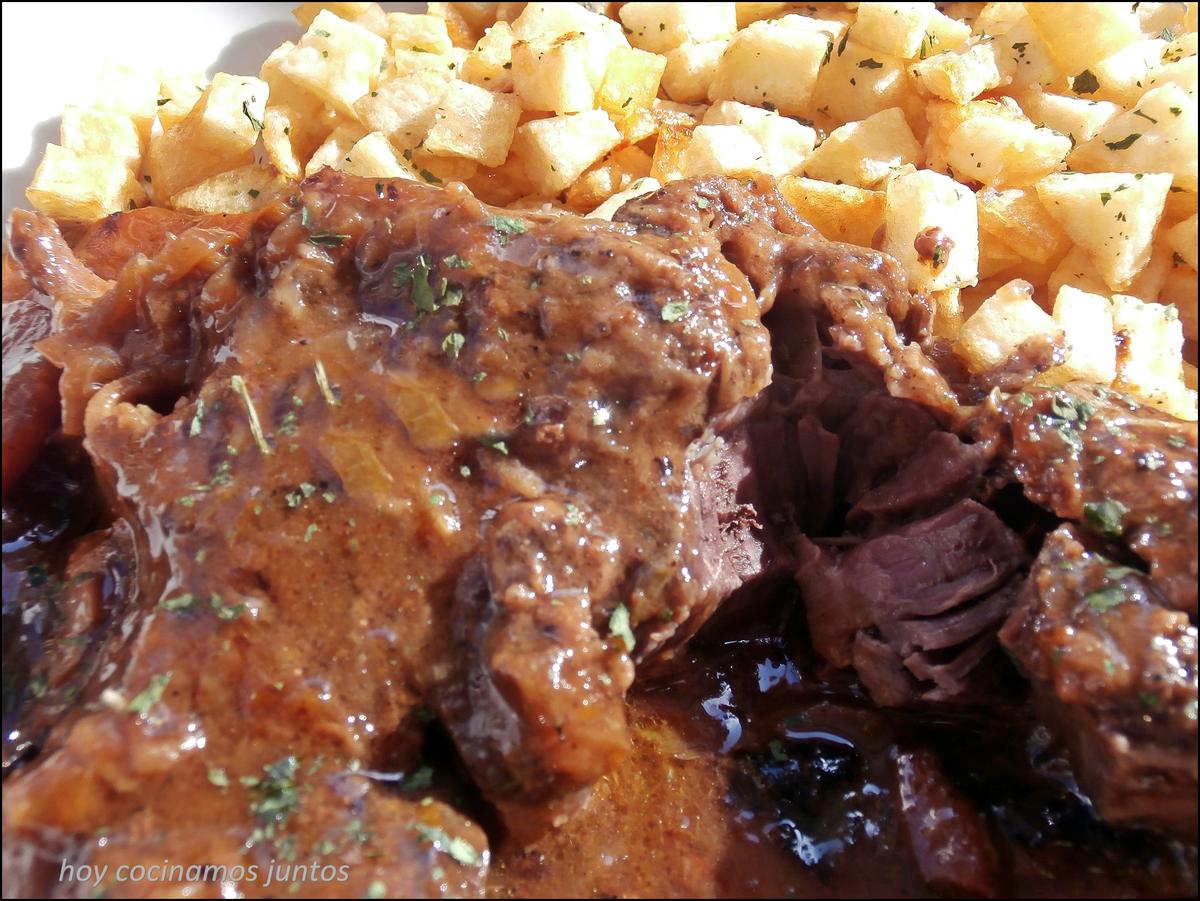 Ossobuco al Martini rojo