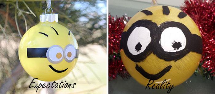 Chritsmas Fail Minion Decor