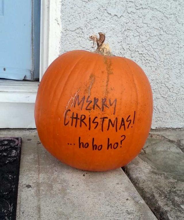 Christmas Fail Calabaza