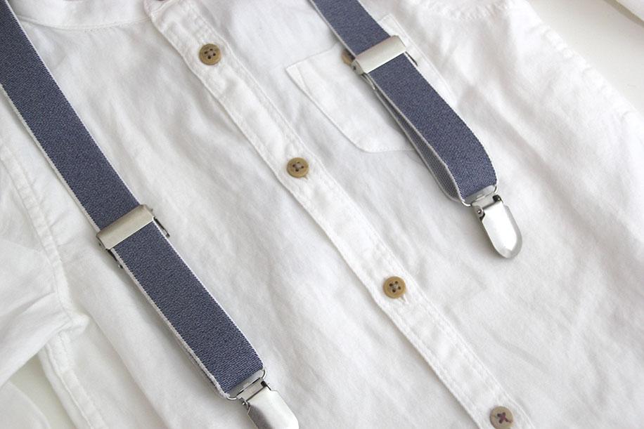 DIY como hacer tirantes ninos bebes 10