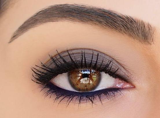 maquillaje ojos cafes