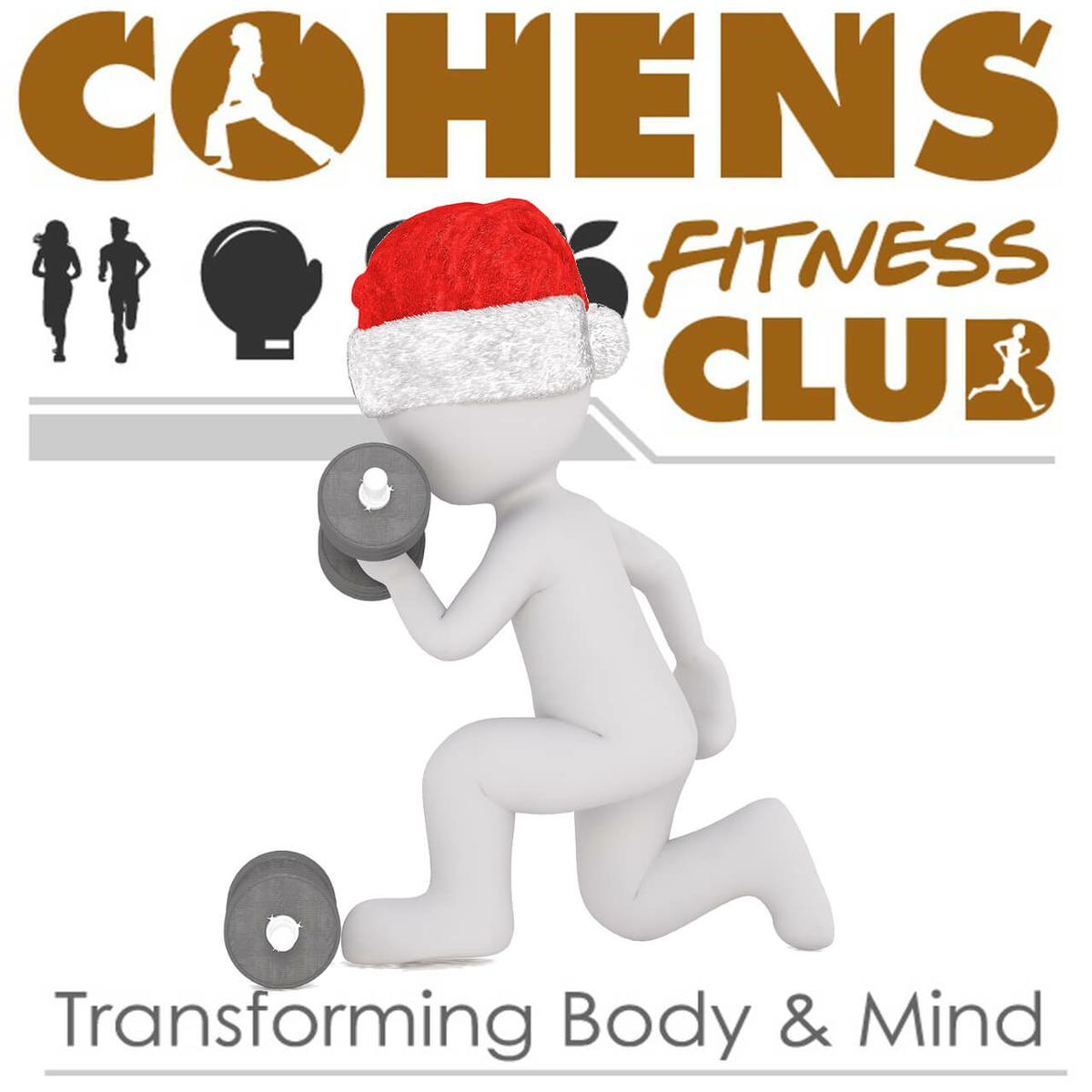 ejercicio en navidad cohens fitness club