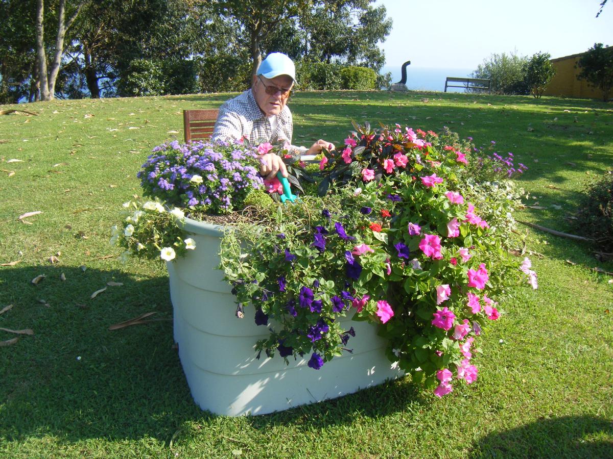 Green Circle Garden con depósito de agua