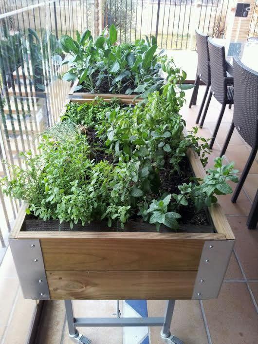 Mesas de cultivo que también decoran cualquier espacio