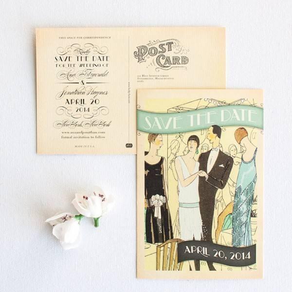 tarjetas-de-invitaciones-para-bodas-estilo-vintage