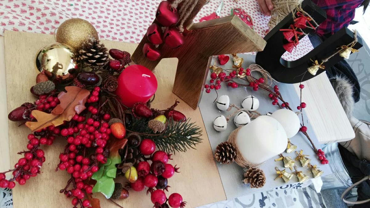 decoracion de navidad diy - centros-de-mesa-talleres-leroy-merlin
