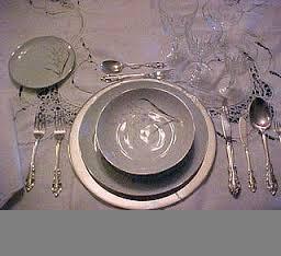 Colocacion cubiertos