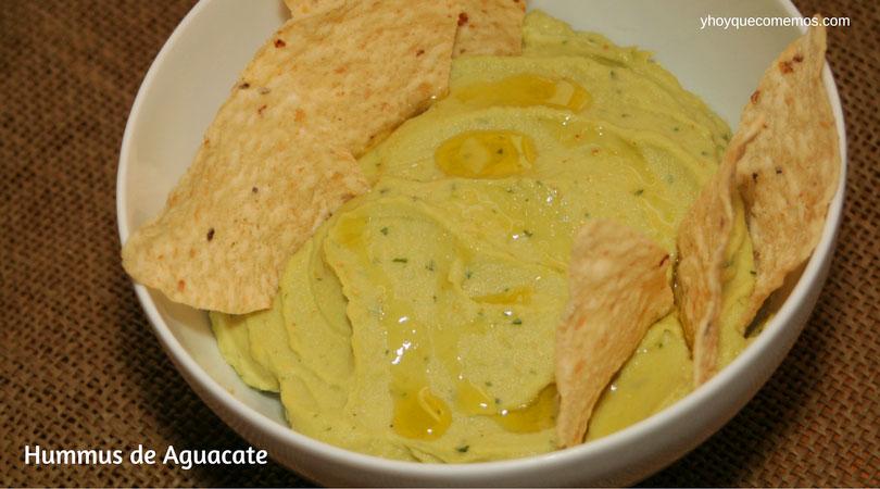 hummus de aguacate