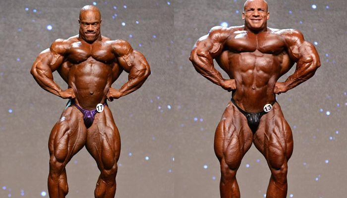 Pose básica de un culturista