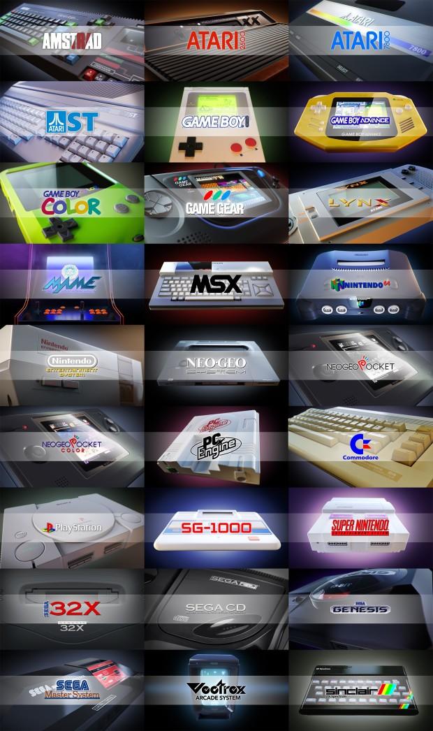 Consolas compatibles. Imagen: https://www.indiegogo.com/