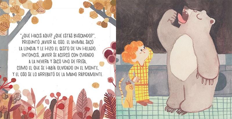 libro oso interior