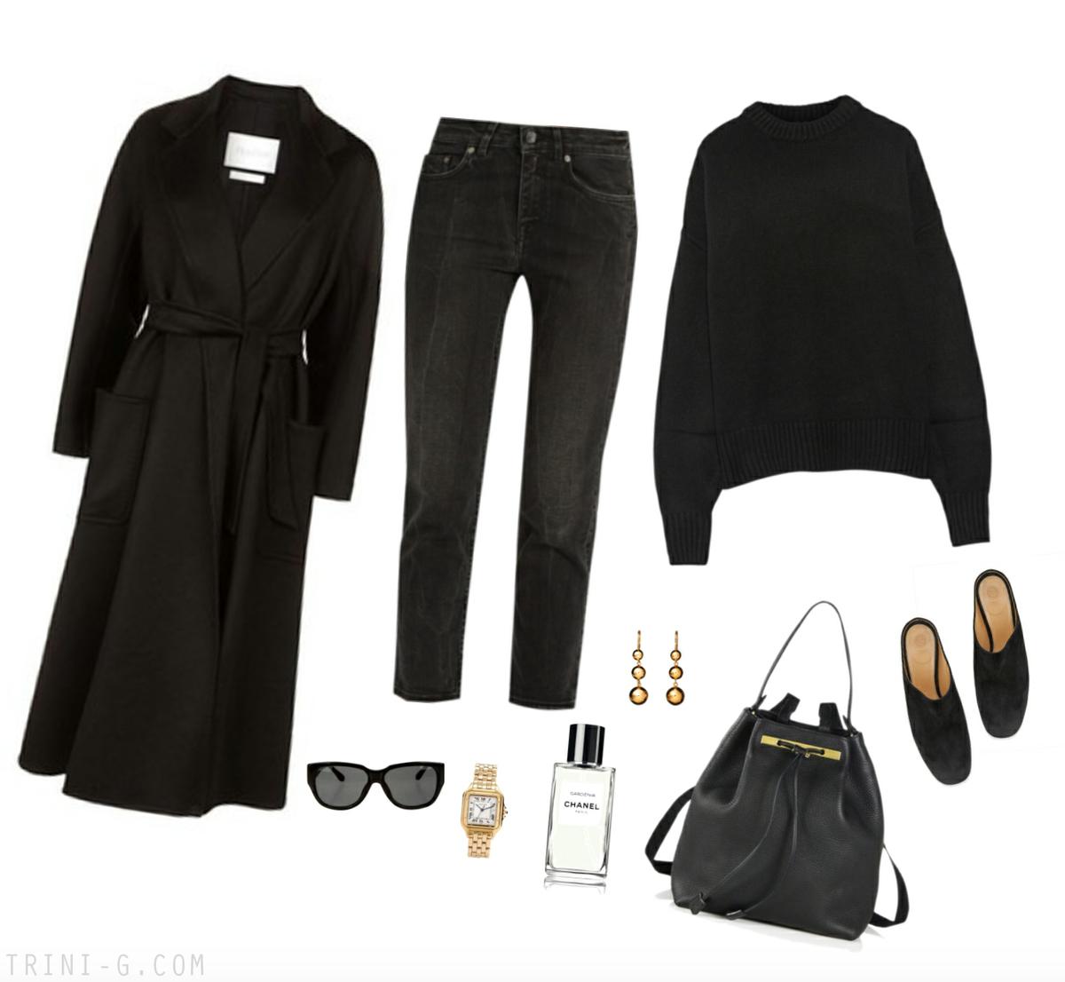 Trini | The Row bag MaxMara coat