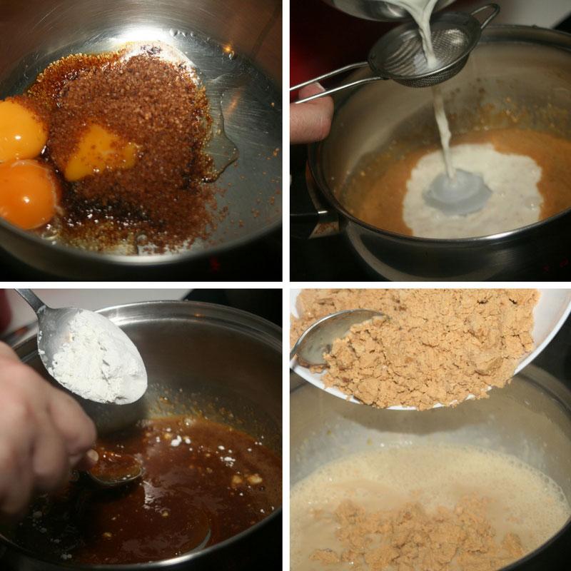 receta mini tartas de galletas y turron