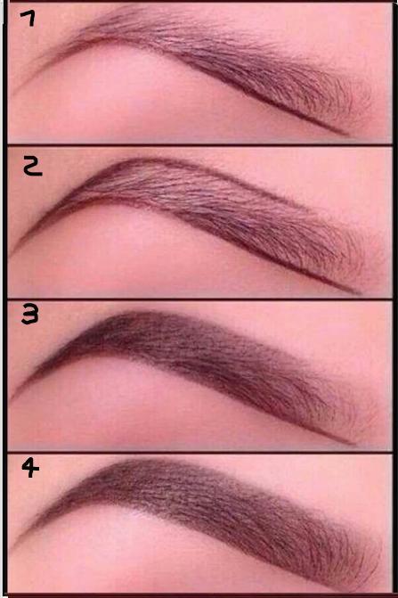 tutorial para pintar cejas