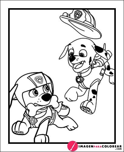 Dibujos De Marshall Patrulla Canina