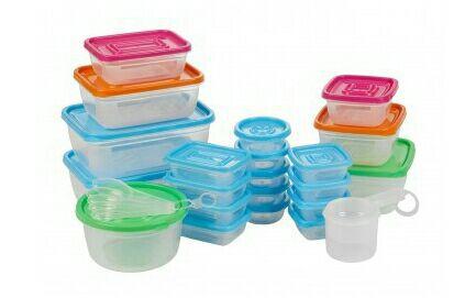 los táper de las sobras