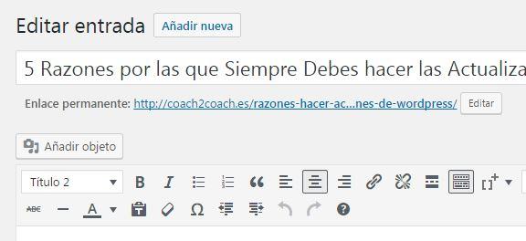 editor visual wordpress 4.7