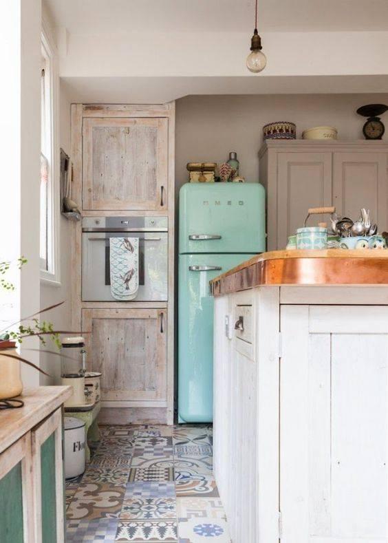 diseños y modelos para cocinas vintage 2