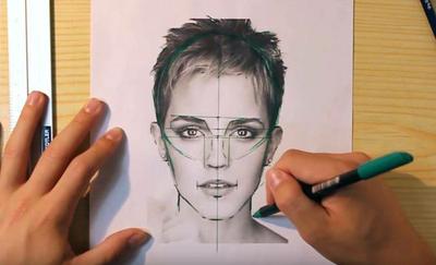 paso 2 dibujar retratos realistas paso a paso