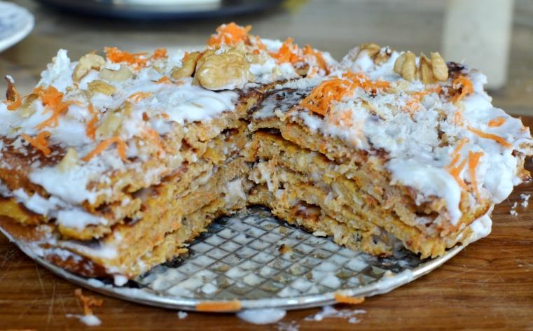 Torta Panqueque Zanhoria