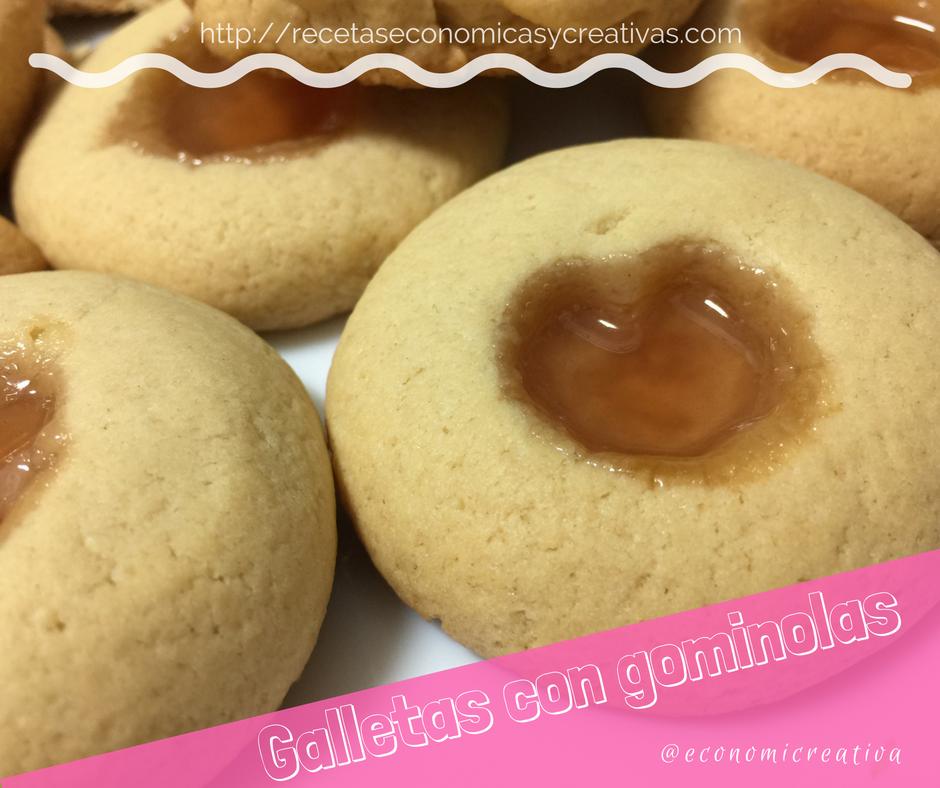 Galletas caseras con gominolas