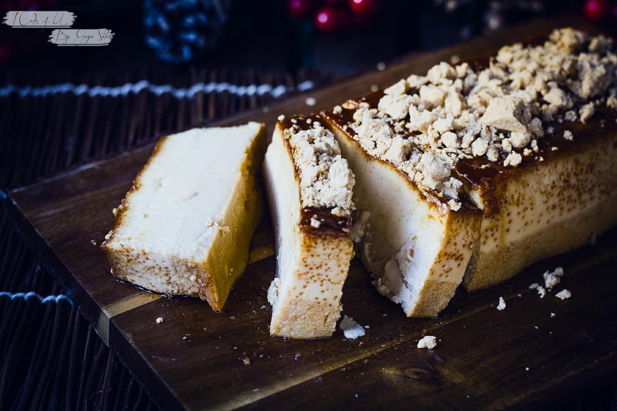 Flan de Turrón de Cacahuete
