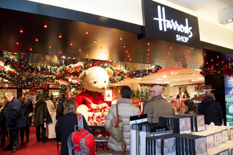 Imagen de los grandes almacenes de Harrods en Londres