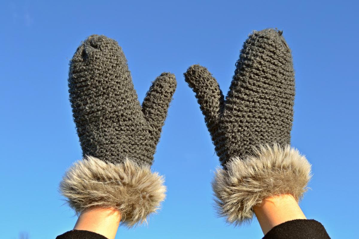 cuidados de la piel en invierno, ponerse guantes 