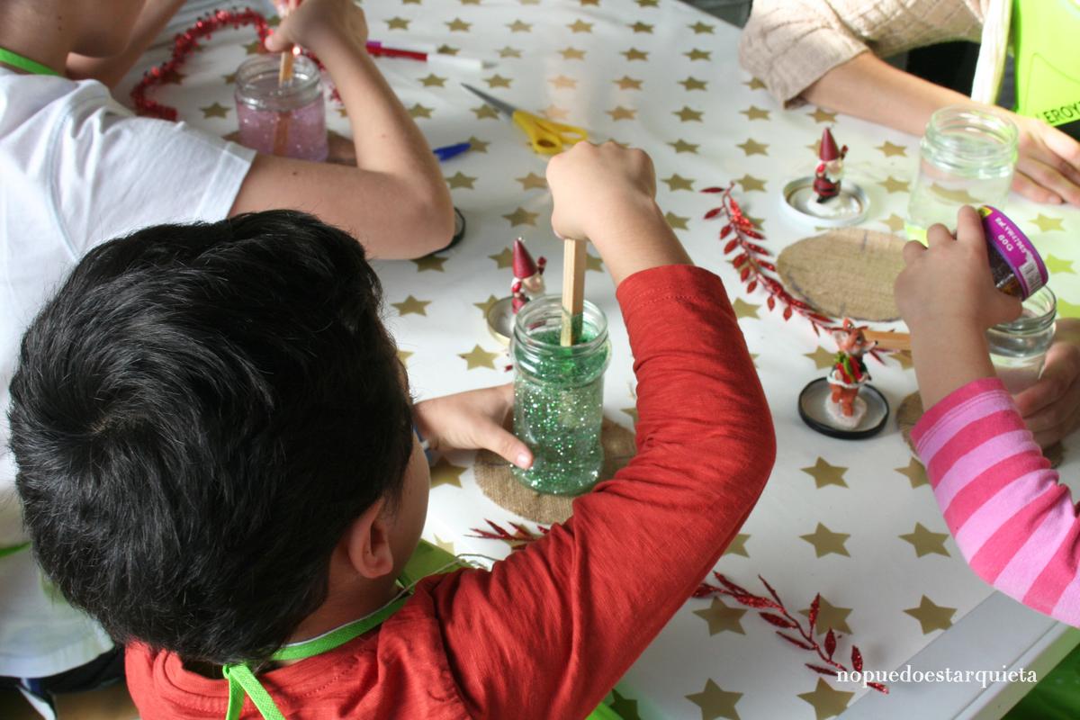 Taller infantil en Leroy Merlin Rivas Bola de nieve. Navidad. DIY