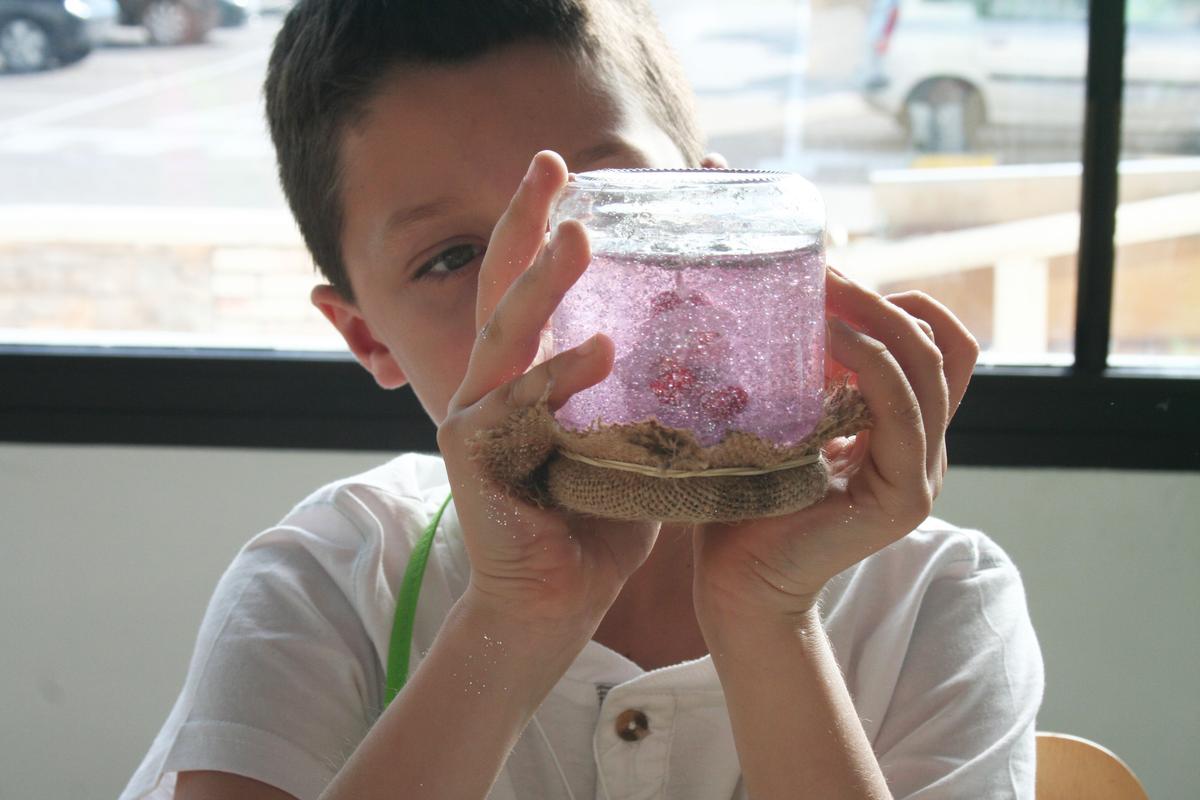 Taller infantil en Leroy Merlin Rivas Bola de nieve. Navidad. DIY