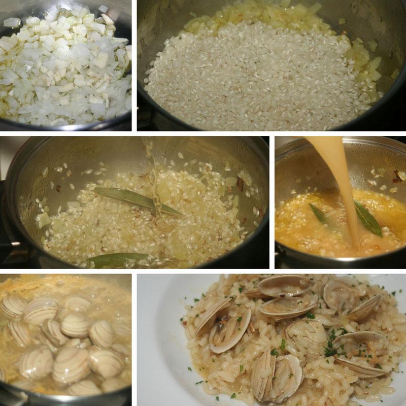 receta arroz con almejas
