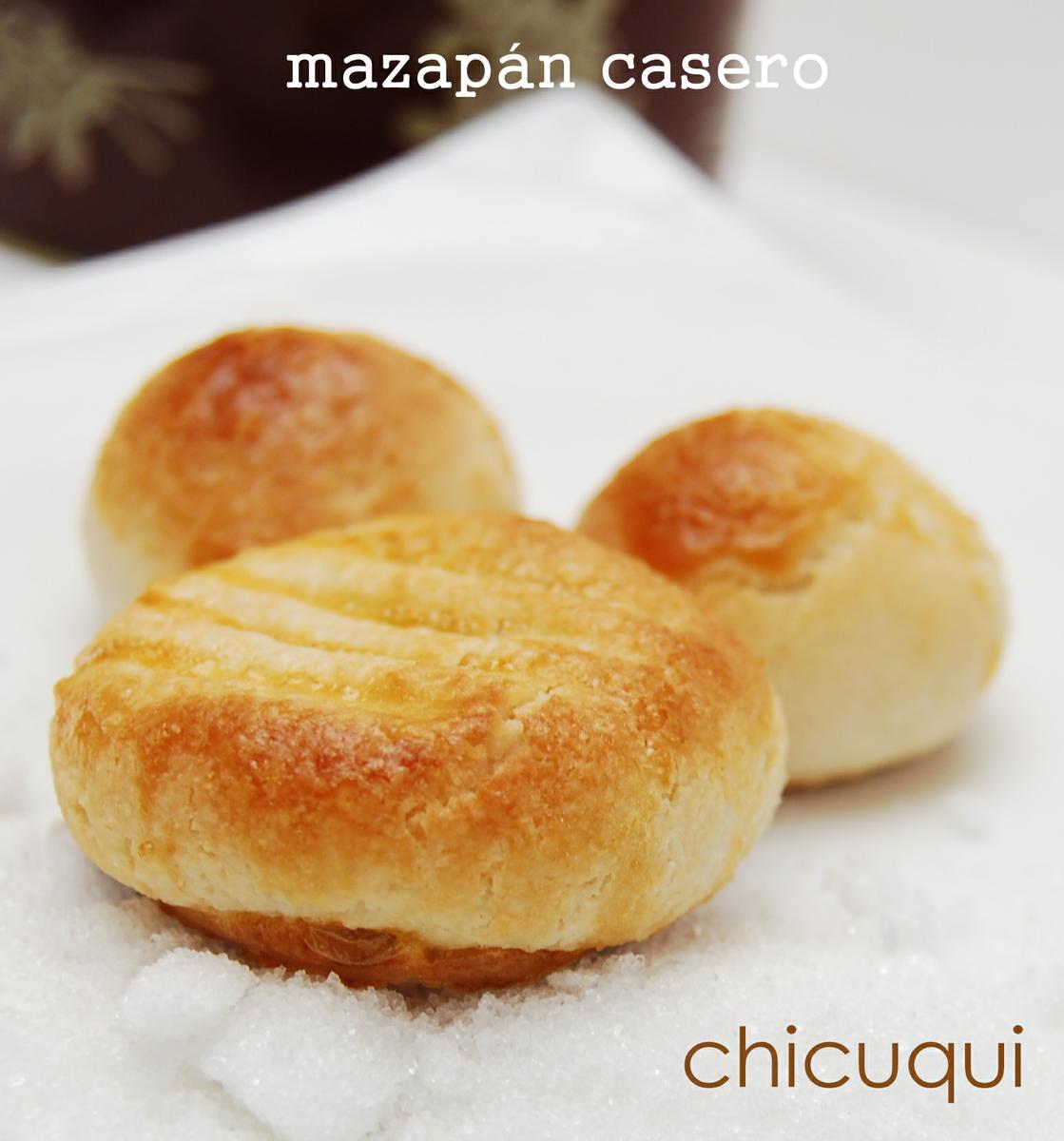 Receta de mazapán en galletas decoradas chicuqui.com
