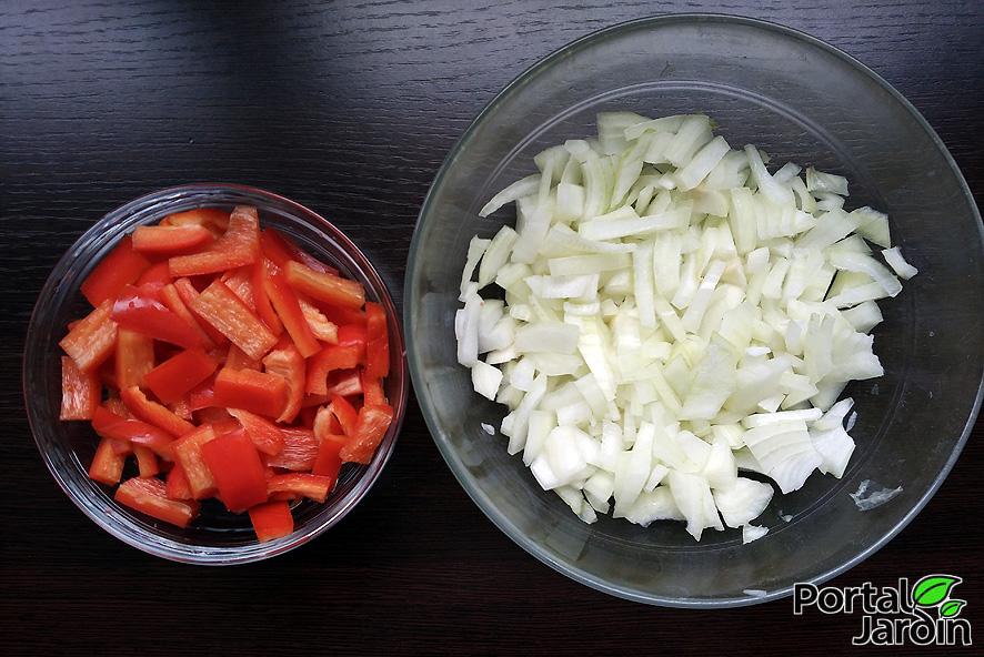 berza con arroz integral