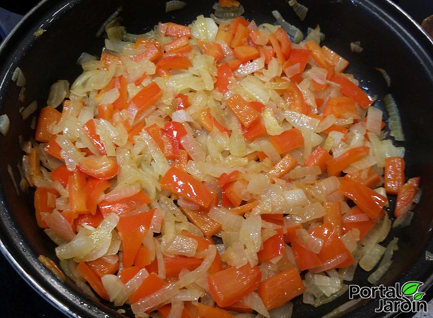 berza con arroz integral