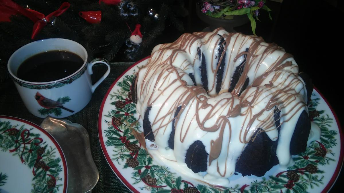 Bundt cake de chocolate y jengibre