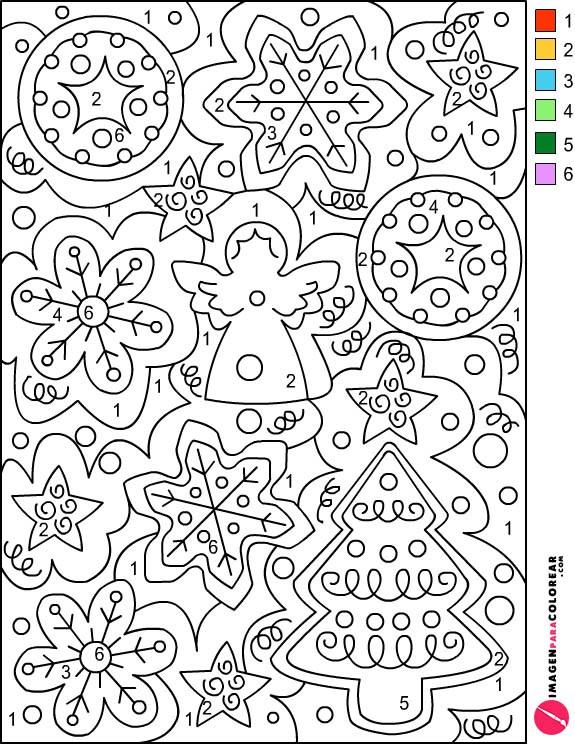 Juego De Navidad Para Colorear