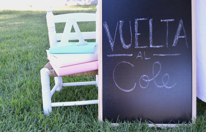 pizarra fiesta de vuelta al cole