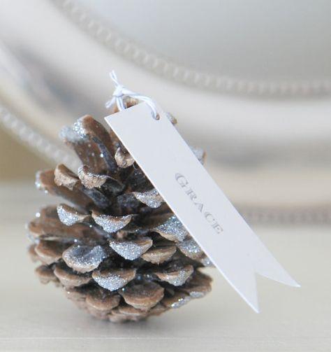 decoración mesa navidad