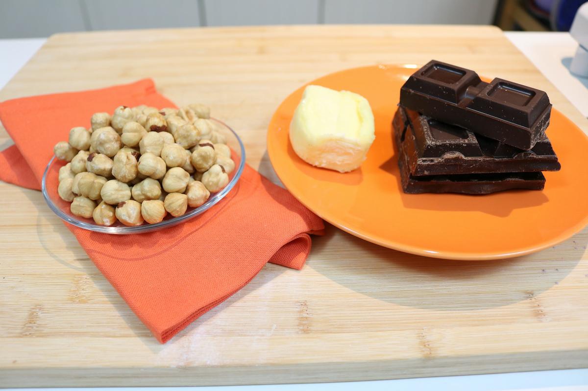 ingredientes decoracion Tarta Ferrero Rocher