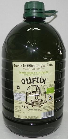 Aceite de oliva ecologico Oliflix