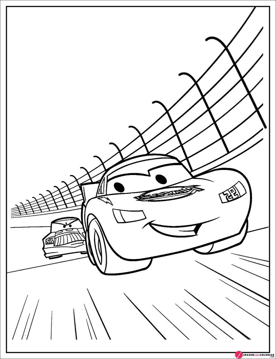 Dibujos De Cars Para Colorear