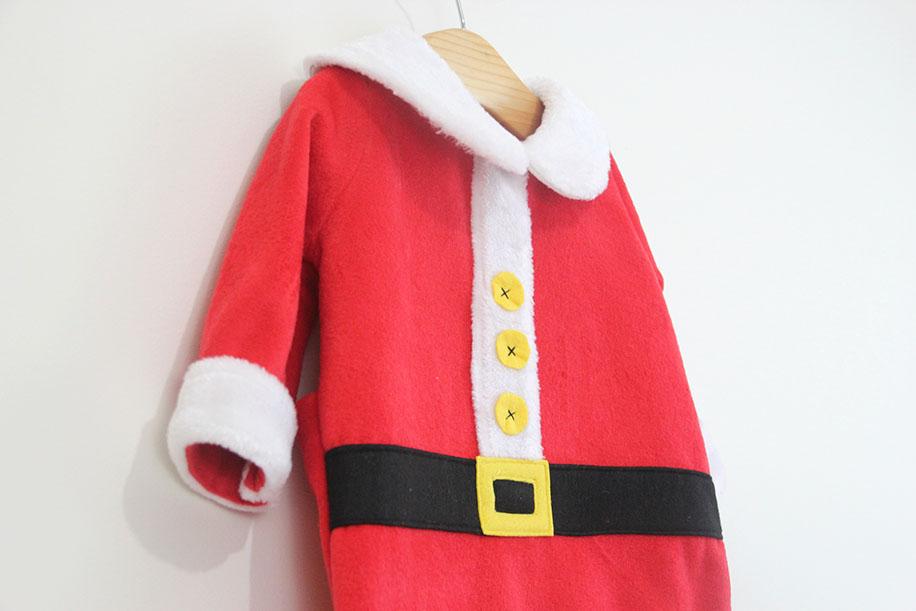 Alianza Recomendación Fábula DIY Disfraz casero tipo pijama de Papá Noel | Manualidades