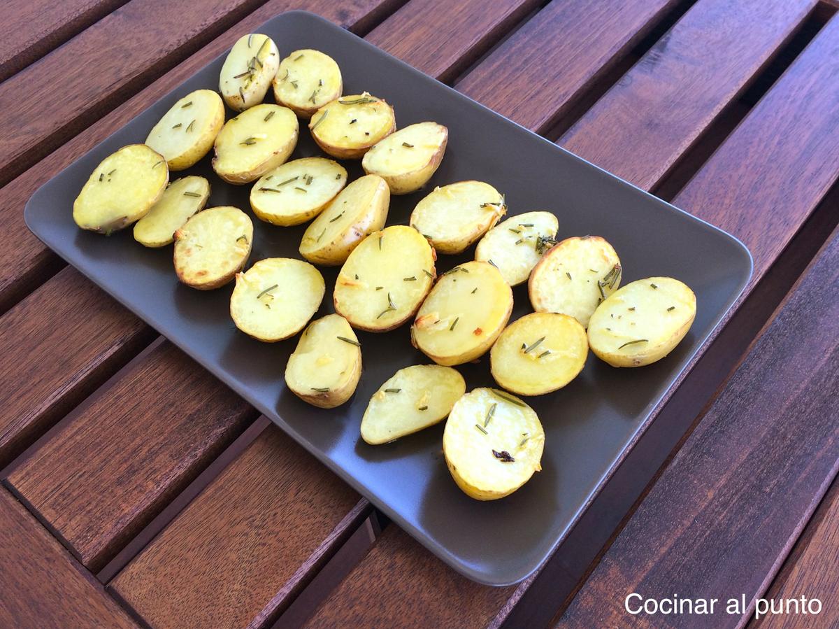 Patatas al romero en horno 