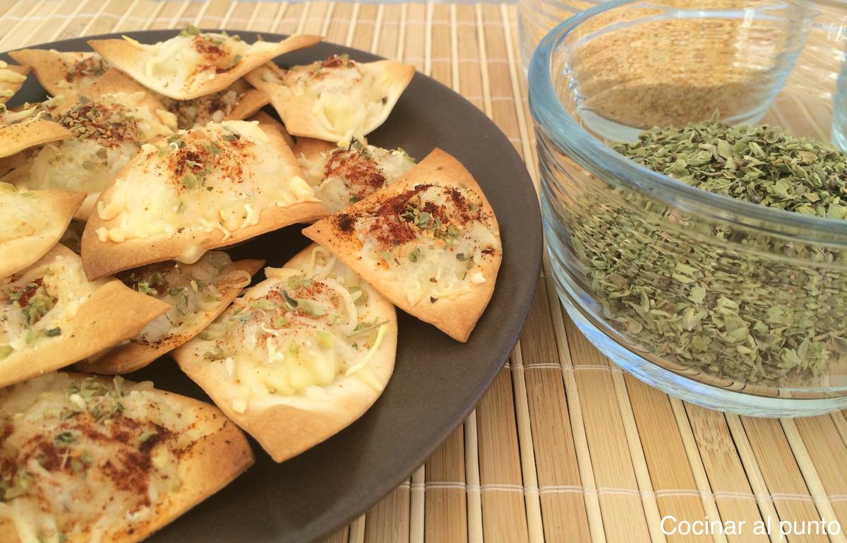 Galletas saladas de queso 