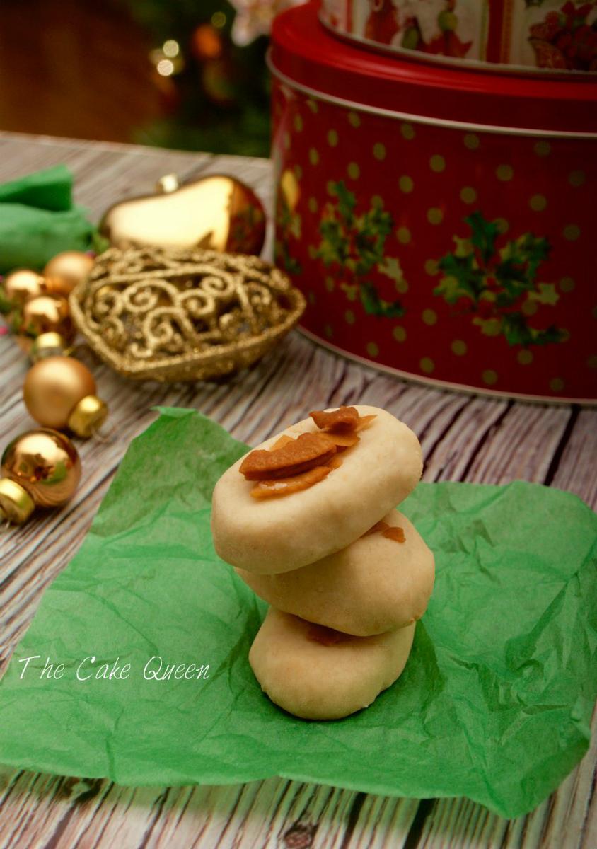 Mantecados caseros: mantecados de coco