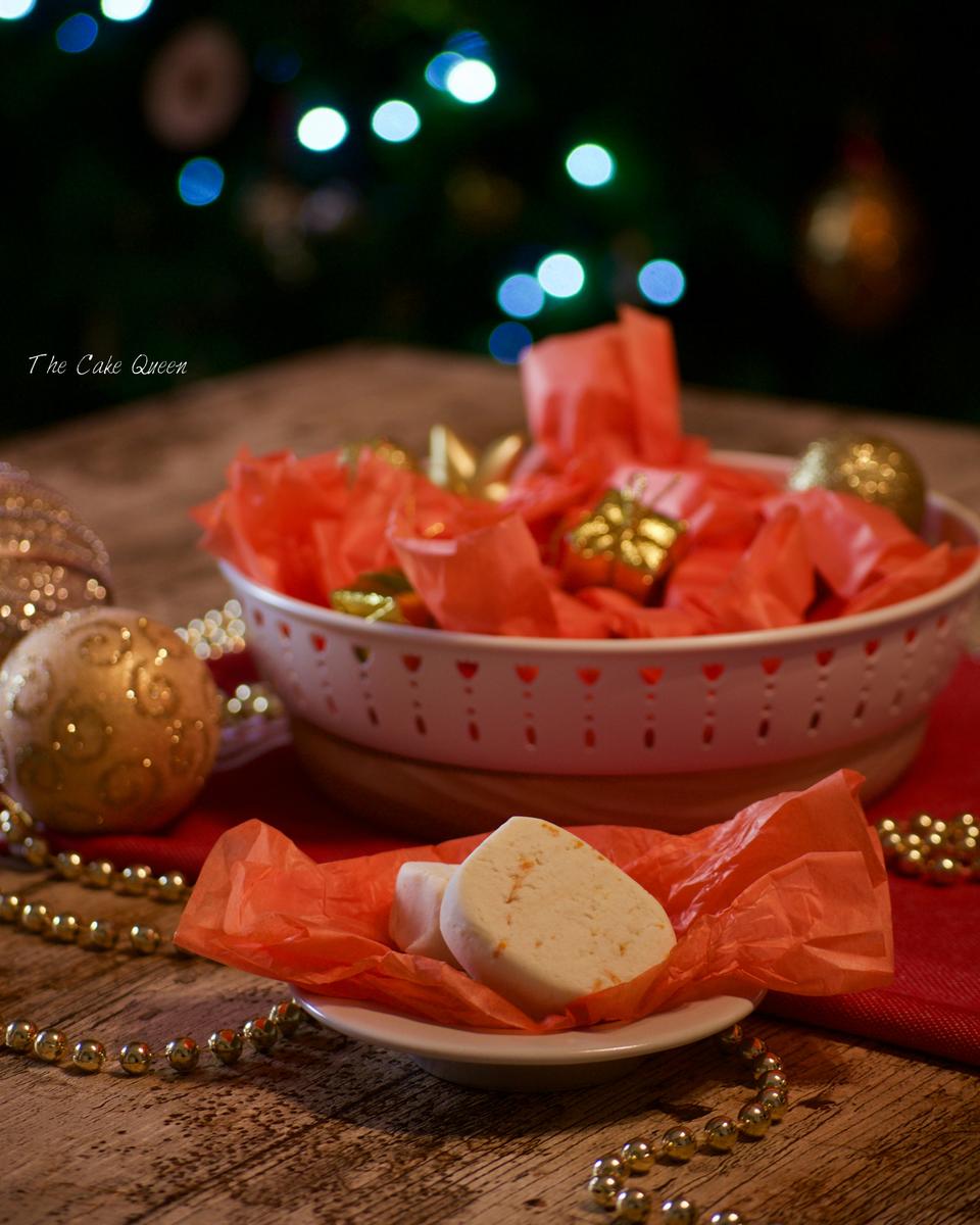 Mantecados caseros: Mantecados de naranja