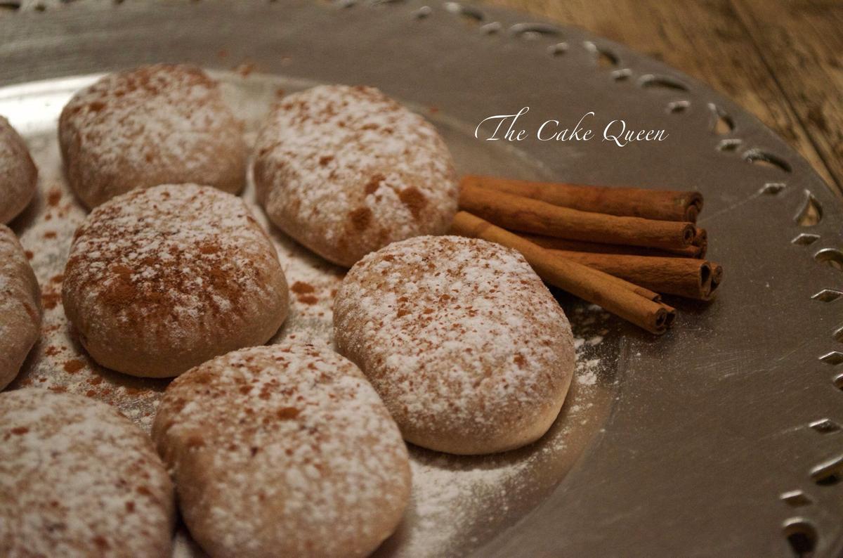 Mantecados caseros: mantecados de canela 
