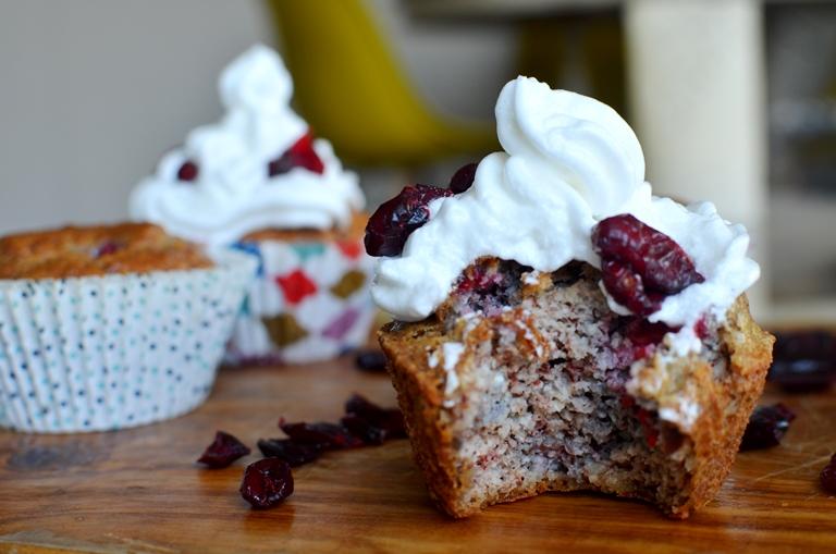 Muffins Almendra - Frambuesa